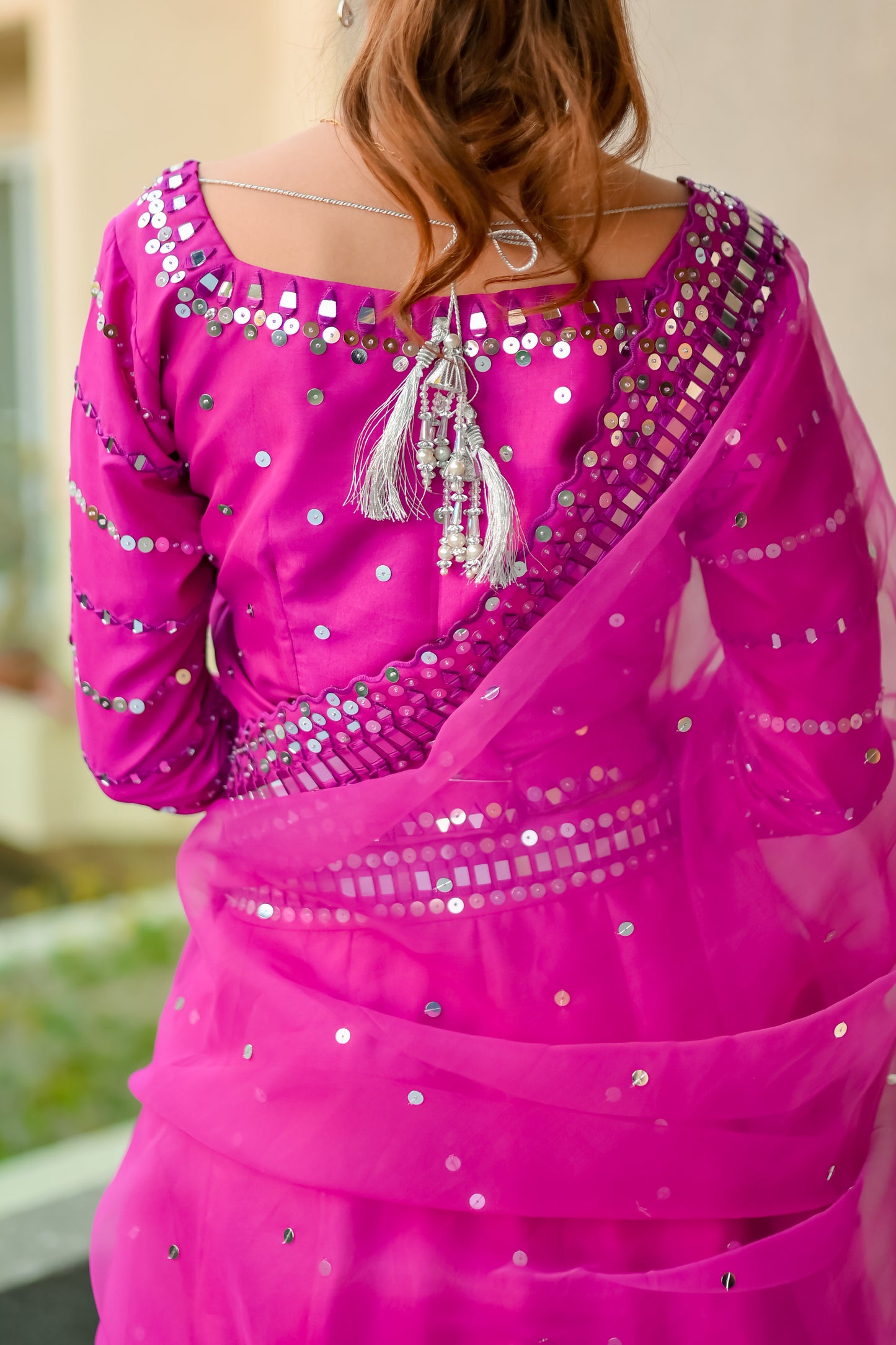 SHINING SPLENDER - Stitched