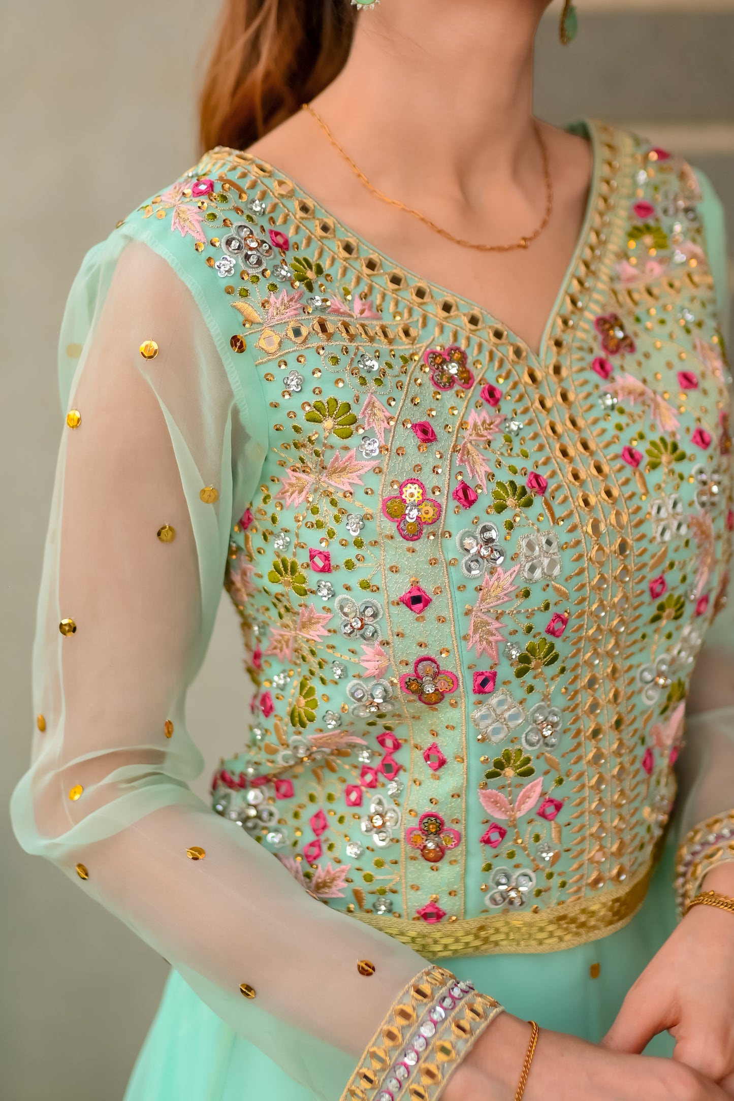 COLORFUL REFLECTION - Stitched