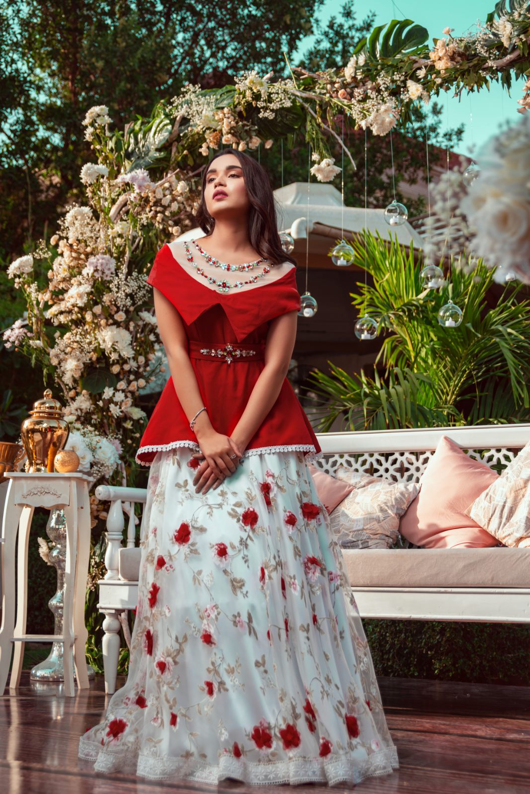 CRIMSON VEIL - Stitched