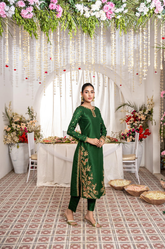 EMERALD TWIST - Stitched